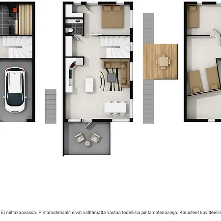 Apartment Levillas Katkanpolku Villas Levi
